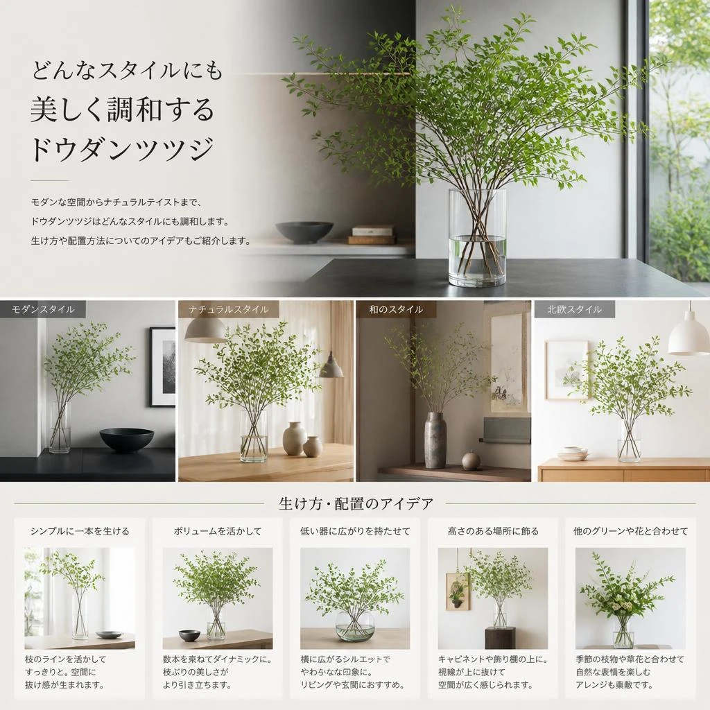 インテリアのアクセントに最適